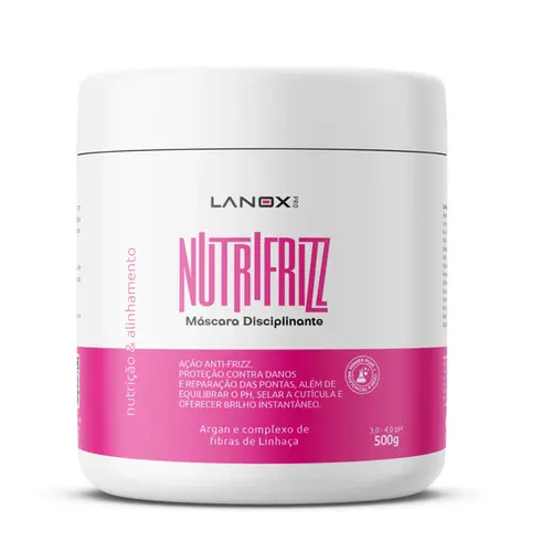 MASCARA DISCIPLINANTE NUTRIFRIZZ LANOX 500G
