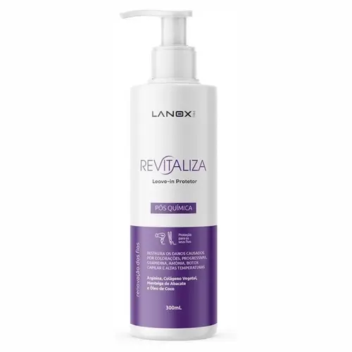 LEAVE-IN REVITALIZA POS QUIMICA LANOX 300ML