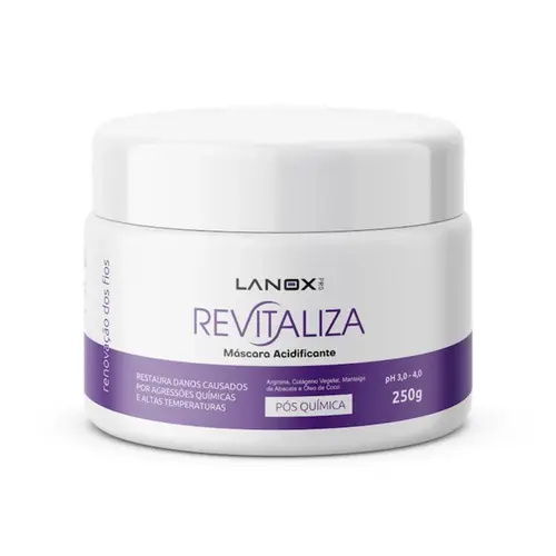 MASCARA ACIDIFICANTE REVITALIZA POS QUIMICA LANOX 250G