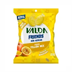 PASTILHA YELLOW MIX FRIENDS VALDA 25G