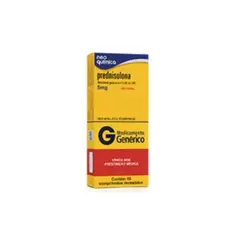 PREDNISOLONA 5MG COM 10 COMPRIMIDOS