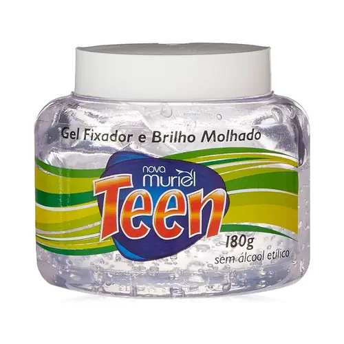 GEL FIXADOR E BRILHO MOLHADO TEEN MURIEL 180G