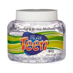 GEL FIXADOR E BRILHO MOLHADO TEEN MURIEL 180G