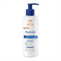 LOÇAO HIDRATANTE PELE SECA SEM PERFUME NUTRIOL DARROW 400ML