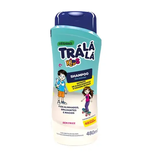 SHAMPOO LISO INTENSO ANTIFRIZZ KIDS TRA LA LA 480ML