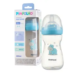 MAMADEIRA SERENA AZUL PIMPOLHO 260ML