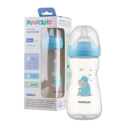 MAMADEIRA SERENA AZUL PIMPOLHO 330ML