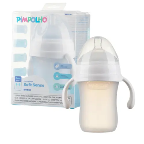 MAMADEIRA SOFT SENSE PIMPOLHO 240ML REF-1504