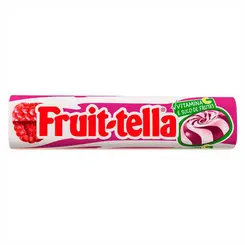 BALA FRAMBOESA FRUITELLA COM 10 UNIDADES