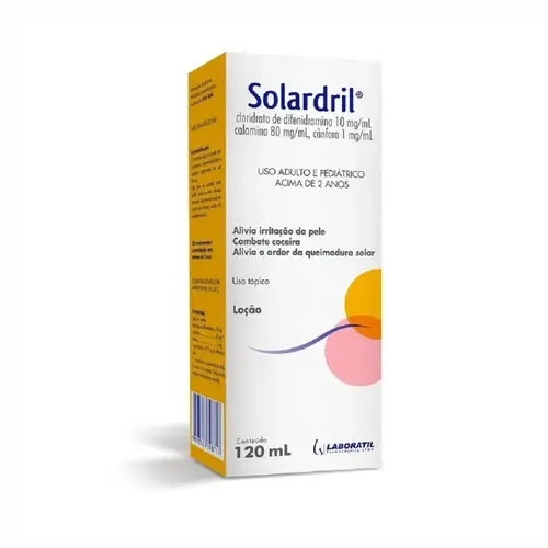 LOCAO POS SOL SOLARDRIL 120ML