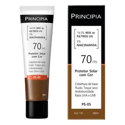 PROTETOR SOLAR PRINCIPIA COR-7.0 70FPS PS-05 30ML