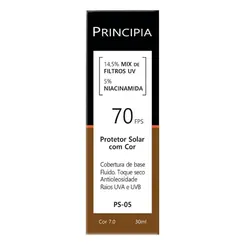 PROTETOR SOLAR PRINCIPIA COR-7.0 70FPS PS-05 30ML