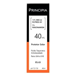 PROTETOR SOLAR PRINCIPIA 40FP PS-01 40ML