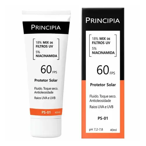 PROTETOR SOLAR PRINCIPIA 60FPS PS-01 40ML