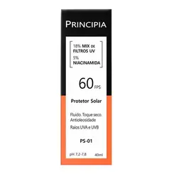 PROTETOR SOLAR PRINCIPIA 60FPS PS-01 40ML