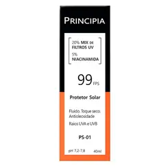 PROTETOR SOLAR PRINCIPIA 99FPS PS-01 40ML
