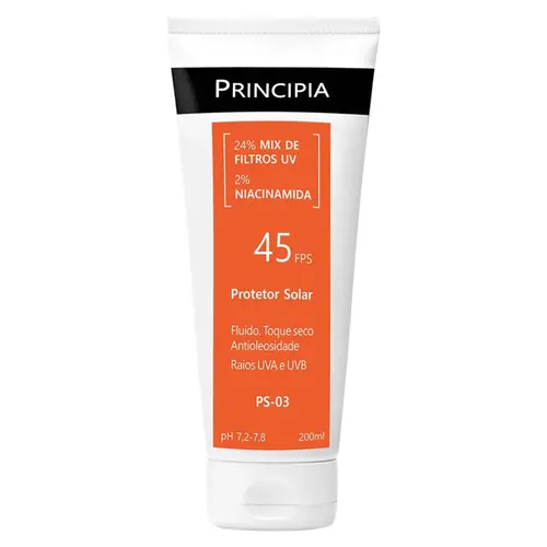 PROTETOR SOLAR PRINCIPIA 45FPS PS-03 200ML
