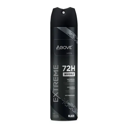 DESODORANTE AEROSSOL BLACK INVISIBLE EXTREME ABOVE 150ML