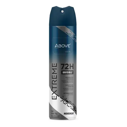 DESODORANTE AEROSSOL MOVEMENT INVISIBLE EXTREME ABOVE 150ML