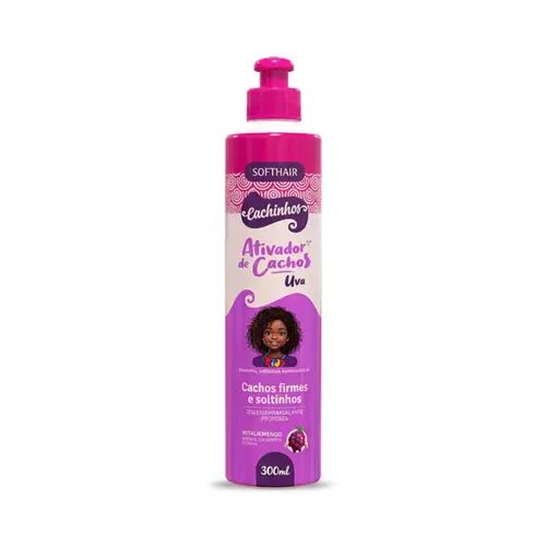 ATIVADOR DE CACHOS UVA CACHINHOS SOFT HAIR 300ML