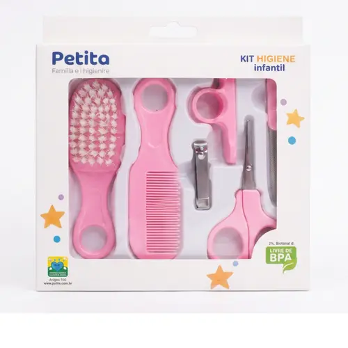 KIT HIGIENE INFANTIL ROSA PETITA REF-1111