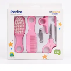 KIT HIGIENE INFANTIL ROSA PETITA REF-1111