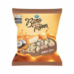 BALA COCO BUTTER TOFFEES COM 1 UNIDADES