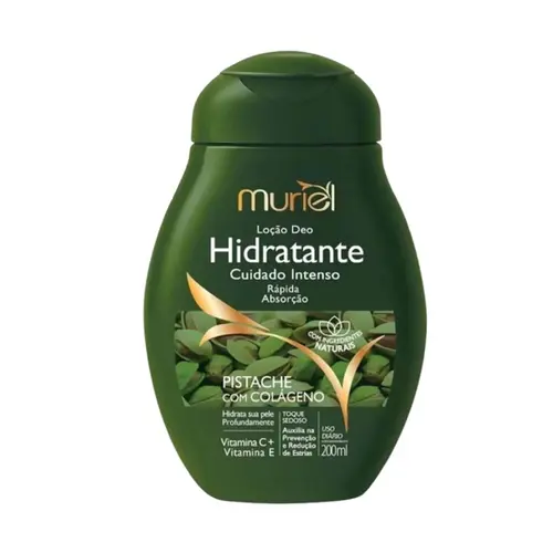 LOÇAO DEO HIDRATANTE PISTACHE MURIEL 200ML