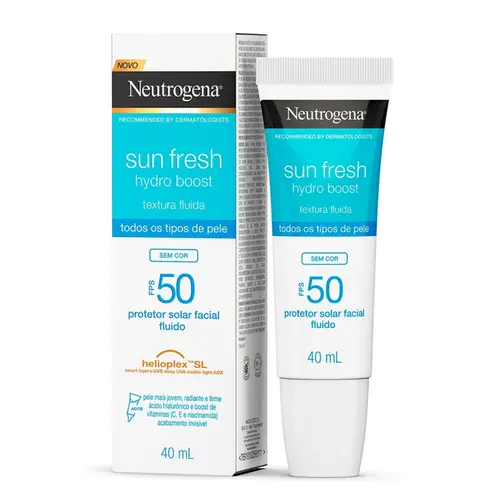 PROTETOR SOLAR FACIAL SUN FRESH HYDRO 50FPS NEUTROGENA 40ML