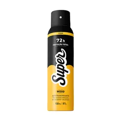 DESODORANTE AEROSSOL WOOD SUPER CIMED 150ML
