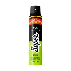 DESODORANTE AEROSSOL CITRUS SUPER CIMED 250ML