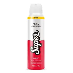 DESODORANTE AEROSSOL BERRY SUPER CIMED 150ML