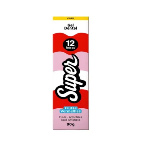 GEL DENTAL FRUTAS VERMELHAS SUPER CIMED 90G