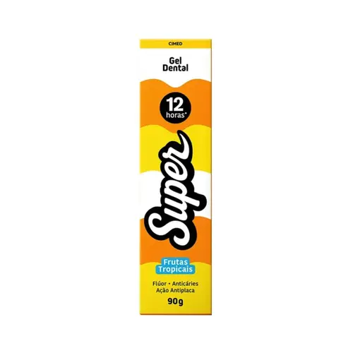 CREME DENTAL FRUTAS TROPICAIS SUPER CIMED 90G