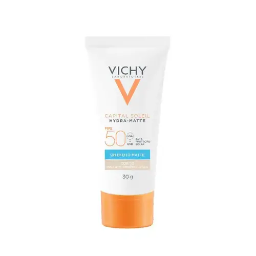 PROTETOR SOLAR 50FPS COR 1.0 HIDRA MATTE VICHY 30G