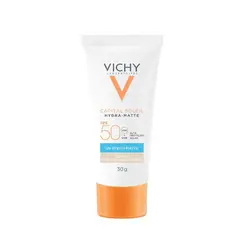 PROTETOR SOLAR 50FPS COR 1.0 HIDRA MATTE VICHY 30G