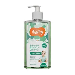 SABONETE LIQUIDO GLICERINA ERVA DOCE NATHY 500ML
