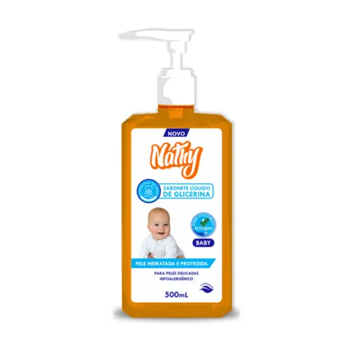 SABONETE LIQUIDO GLICERINA CAMOMILA NATHY 500ML