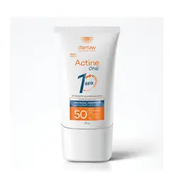 PROTETOR FACIAL 50 FPS SEM COR ACTINE ONE 40G