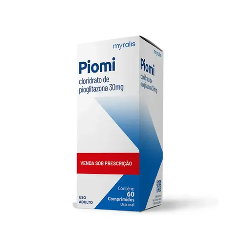 PIOMI 30MG COM 60 COMPRIMIDOS