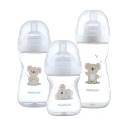 KIT MAMADEIRA SERENA BRANCA COM 3 UNIDADES PIMPOLHO 160ML, 240ML E 330ML REF-301498
