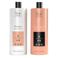 KIT SHAMPOO E CONDICIONADOR REVITALIZANTE FADA MADRINHA 1000ML