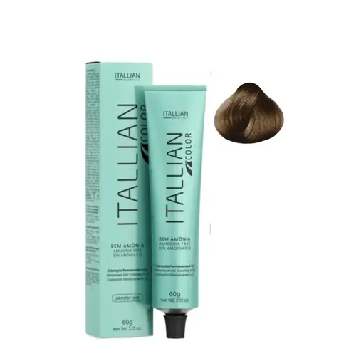 TINTA 6.0 LOIRO ESCURO SEM AMONIA TRIVITT ITALLIAN COLOR 60G