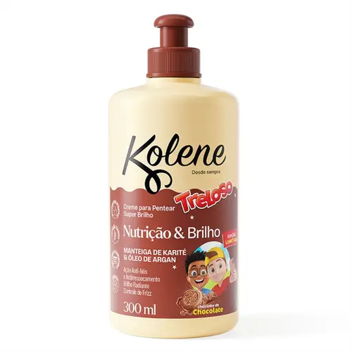 CREME PARA PENTEAR CHOCOLATE TRELOSO KOLENE 300ML