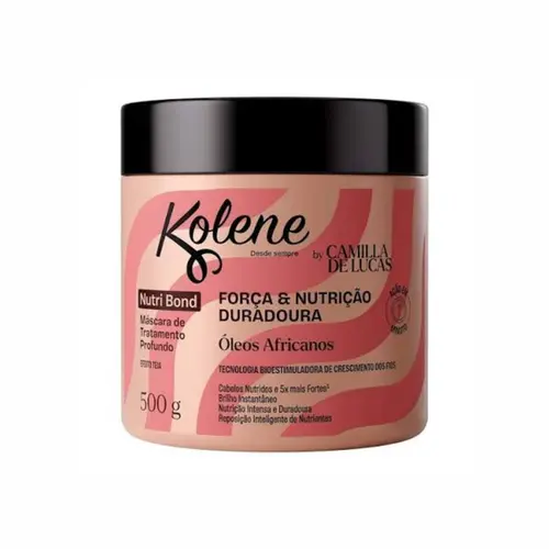 MASCARA FORCA E NUTRICAO OLEOS AFRICANOS KOLENE 500G