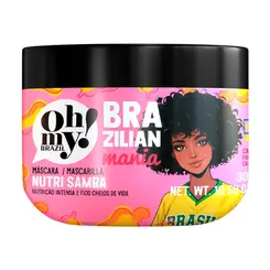 MASCARA NUTRI SAMBA BRAZILIAN MANIA OH MY 300G