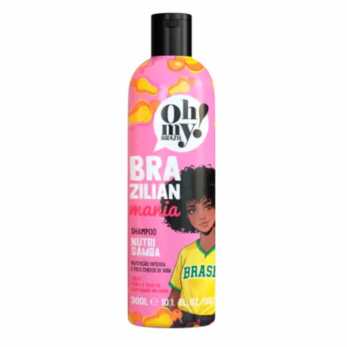 SHAMPOO NUTRI SAMBA BRAZILIAN MANIA OH MY 300ML