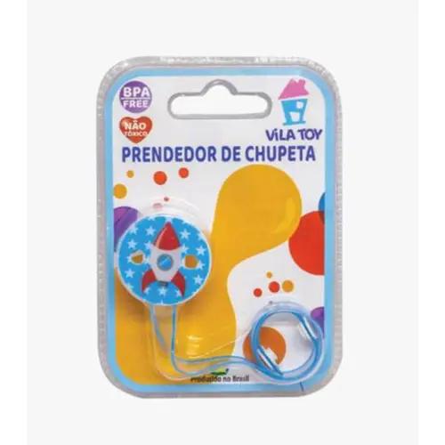 PRENDEDOR DE CHUPETA AZUL VILA TOY REF-300-02