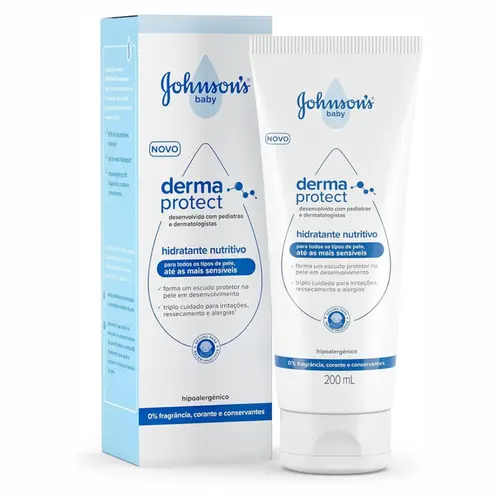 HIDRATANTE NUTRITIVO DERMA PROTECT JOHNSONS BABY 200ML
