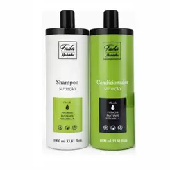 KIT SHAMPOO E CONDICIONADOR NUTRIÇÃO FADA MADRINHA 1000ML